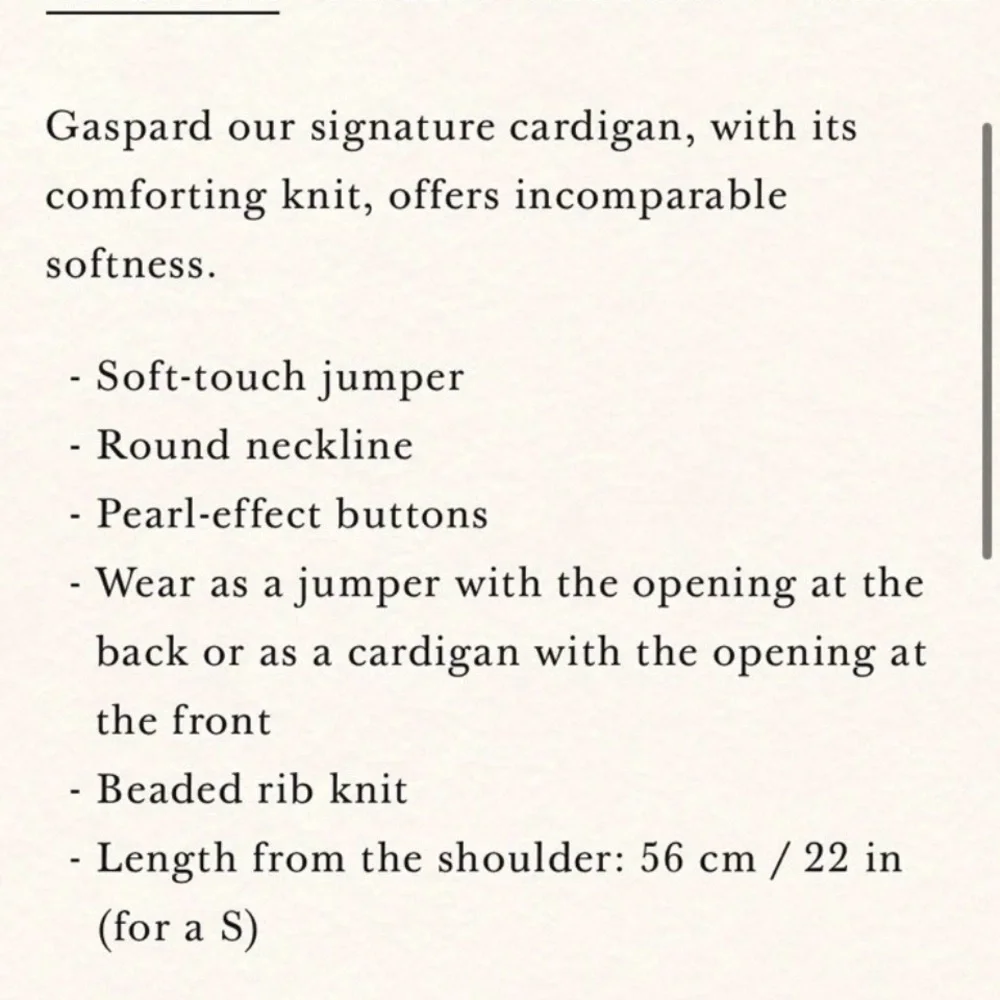 NWT Sezane Gaspard Cardigan Sweater in Red Size XS - Picture 13 of 13